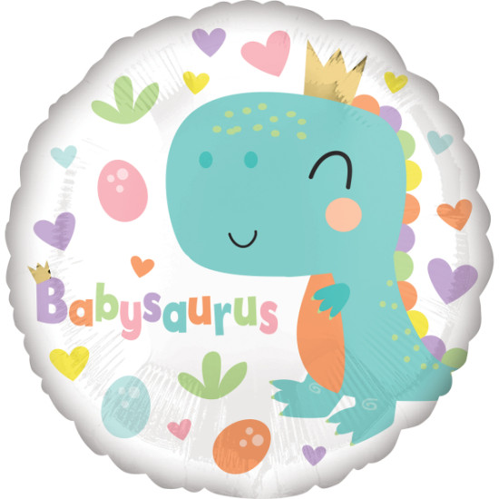 Balónek Babysaurus Kulatý