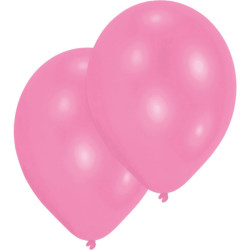 Balónky Růžové 10 ks