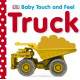 Leporelo Baby Touch and Feel - Trucks je neodmyslitelným pokladem v knihovně každého batolata, které fascinují kola.
