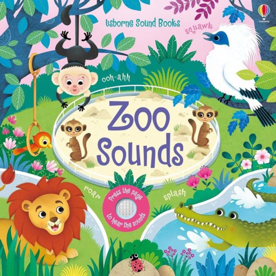 Děti budou milovat zoo v této rozkošné zvukové knize. 