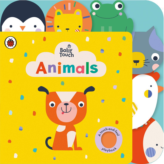 Pomocí karet ve tvaru zvířete můžete se svým dítětem otáčet stránky a vyhledávat a pojmenovávat různá zvířátka po celém světě.