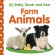 Kniha představuje  Vašim dětem zvířátka z farmy s dotykovými a hmatovými plochami.