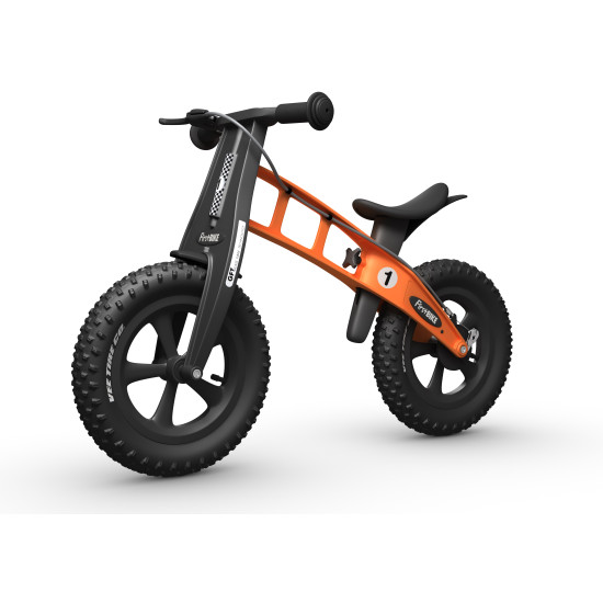 Odrážedlo FirstBIKE - FAT ORANGE