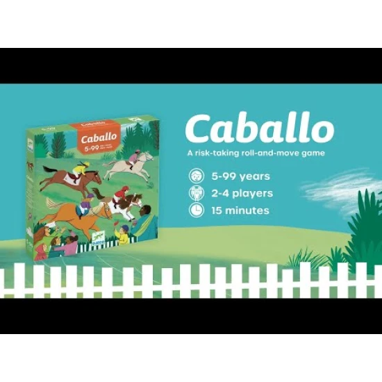 Strategická společenská hra Caballo