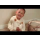 Luxusní dárkový box Newborn Luxe pro miminka – hudební kolotoč, plyšový medvídek, kousátko a textilní plenka.
