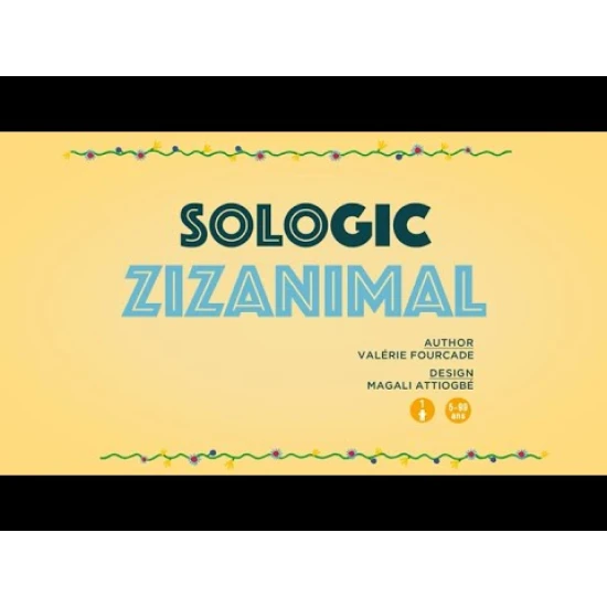 Logická hra Sologic Zizanimal
