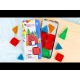 Magnetická stavebnice MAGNA-TILES vhodná pro cestování.