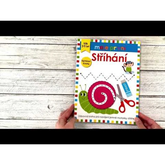 Tato kniha s vytrhávacími stránkami je ideální pomůckou, jak se naučit stříhat či si procvičit stříhání.