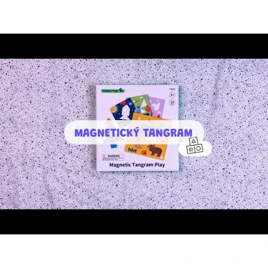 Magnetická hra pro děti - Tangram