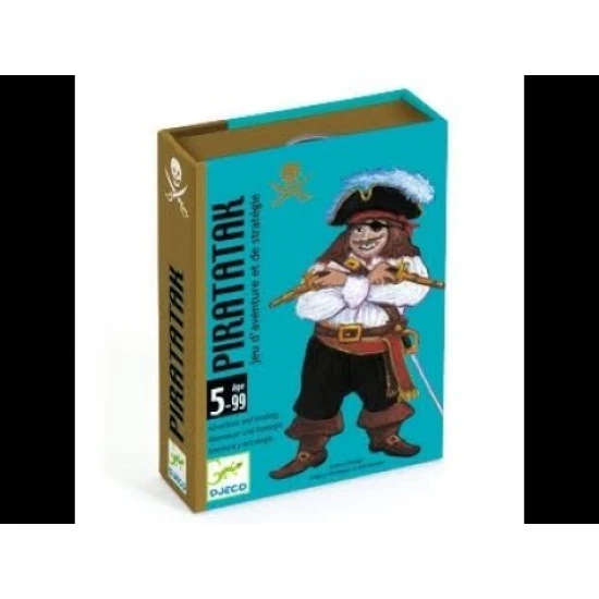 Piráti: Napínavá kartová hra pro celou rodinu