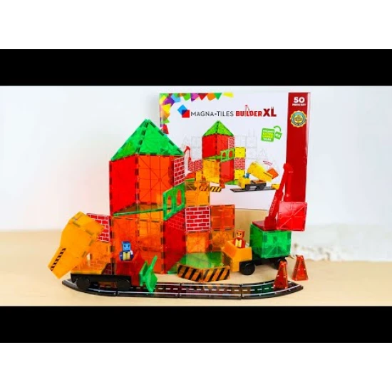 Magnetická stavebnice MAGNA-TILES pro malé stavitele.