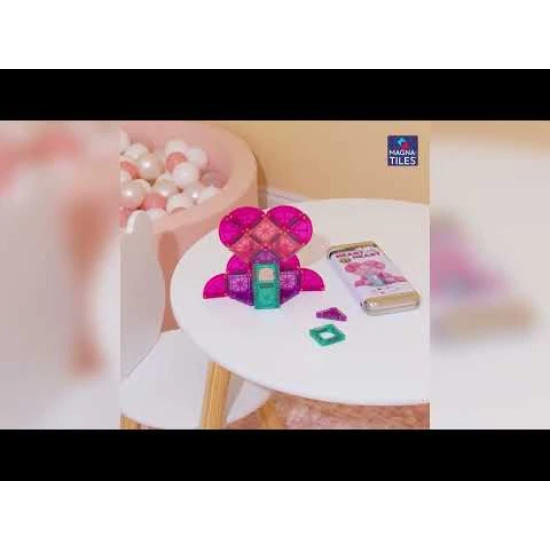 microMAGS Heart to Heart 26dílná magnetická stavebnice vhodná na cesty.