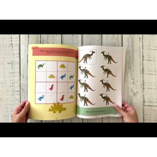 Tyto různorodé aktivity s dinosaury skutečně potrápí hlavičky zvídavých luštitelů a luštitelek.
