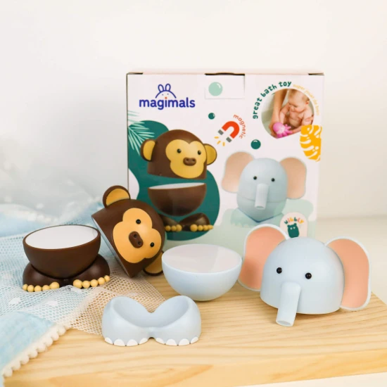 Magnetická skládačka pro miminka Safari Magimals