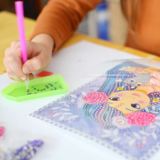 Kreativní sada pro děti Diamantové malování Víly Crea Lign
