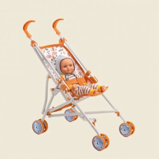 Kočárek pro panenky Les