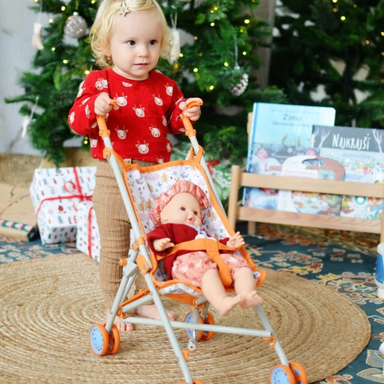 Kočárek pro panenky Les