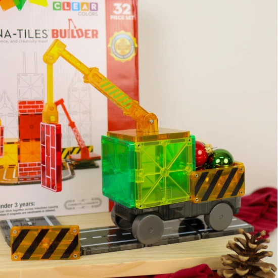 Vytvoriť jedinečné stavby s magnetickou stavebnicou MAGNA-TILES.