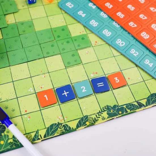 Mideer Magnetická tabule Čísla do 100 Magnetická tabule Čísla do 100