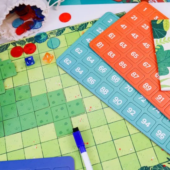 Mideer Magnetická tabule Čísla do 100 Magnetická tabule Čísla do 100