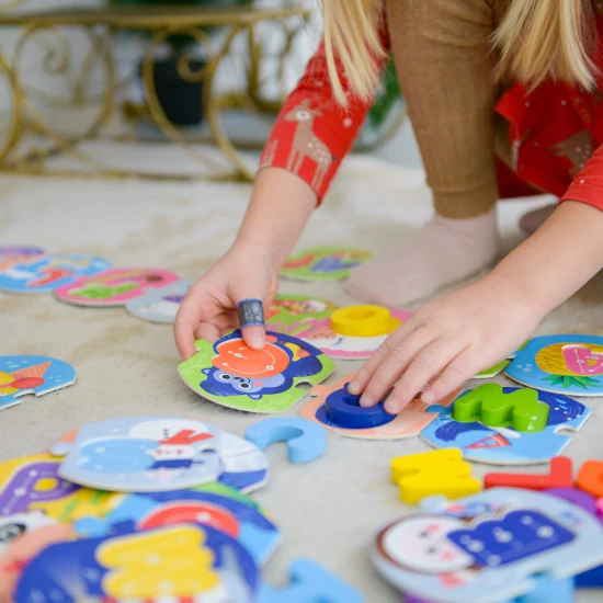 Vkládací puzzle abeceda