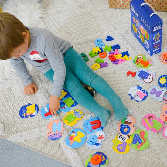Vkládací puzzle abeceda