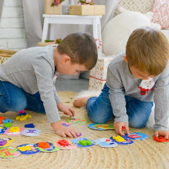 Vkládací puzzle abeceda