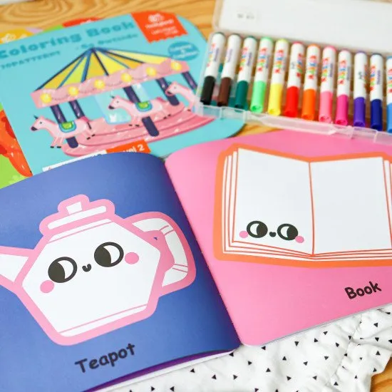 Moje první omalovánky pro nejmenší Moje zážitky Tookyland