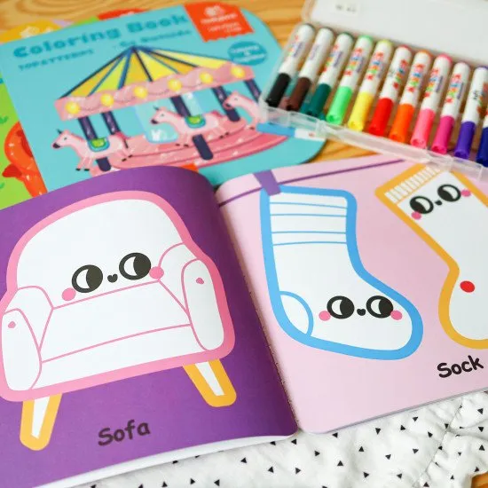 Moje první omalovánky pro nejmenší Moje zážitky Tookyland