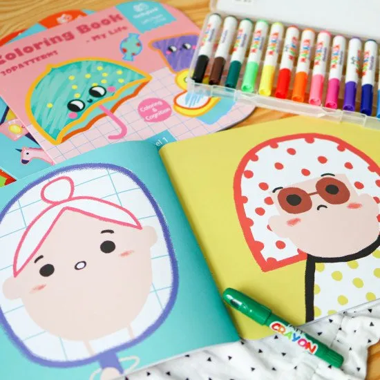 Tookyland Moje první omalovánky Kamarádi Level 2 Moje první omalovánky pro nejmenší Kamarádi Tookyland
