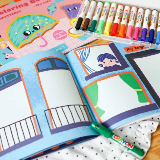 Tookyland Moje první omalovánky Kamarádi Level 2 Moje první omalovánky pro nejmenší Kamarádi Tookyland