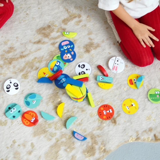 První jenga Zvířátka