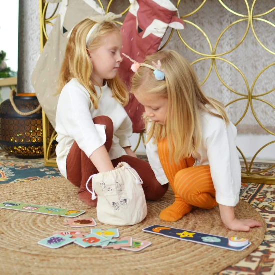 Senzorické pexeso a puzzle pro rozvoj motoriky a paměti