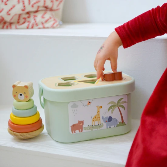 Sada dřevěných hraček pro děti 3 v 1