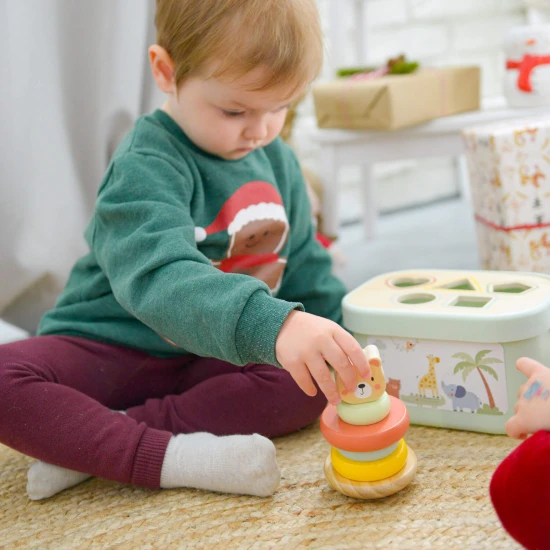 Sada dřevěných hraček pro děti 3 v 1