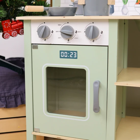 Dětská dřevěná kuchyňka Pastel