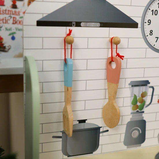 Dětská dřevěná kuchyňka Pastel