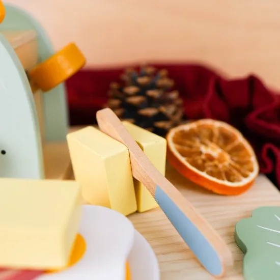 Dětský topinkovač ze dřeva Pastel