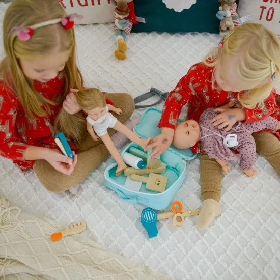 Kadeřnická sada set kufřík pro děti od Tooky Toy