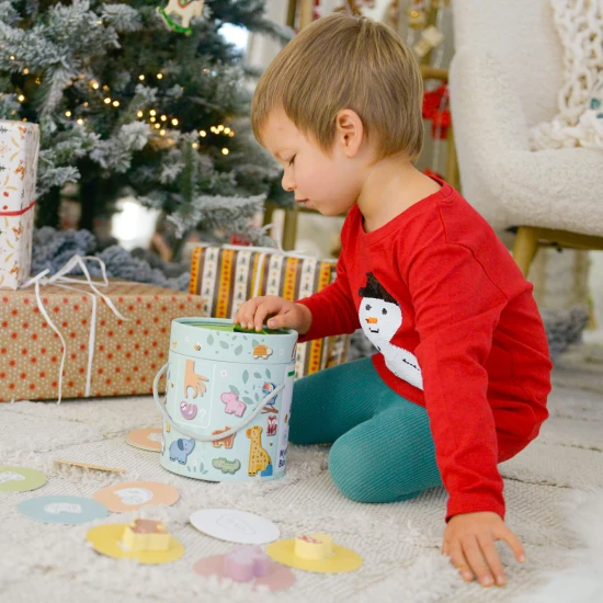 Hmatej a najdi Zvířátka Společenská hra pro děti Tooky Toy