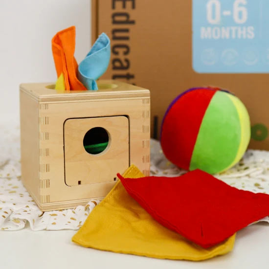 Edukační box Baby Montessori hračky pro miminka Tooky Toy