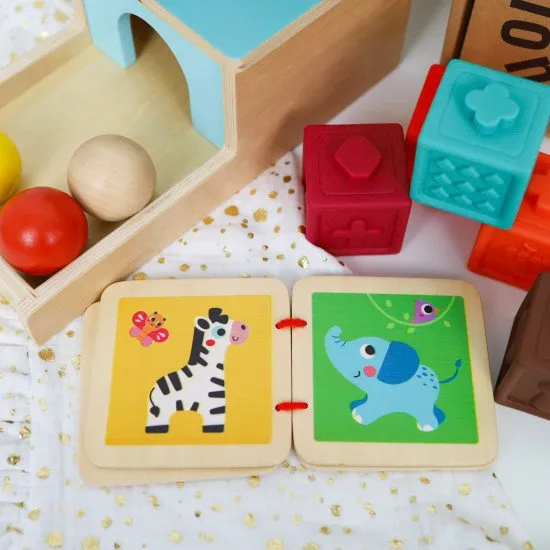 7–12 měsíců Edukační box Mini Montessori hračky pro miminka Tooky Toy