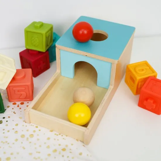 7–12 měsíců Edukační box Mini Montessori hračky pro miminka Tooky Toy