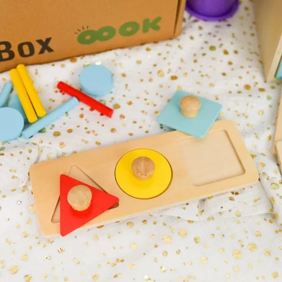 13 –18 měsíců Edukační box Midi Vzdělávací hračky od 1 roku Tooky Toy