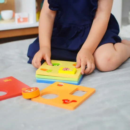 Tooky Toy 25–36 měsíců Edukační box 6 ks 25–36 měsíců Edukační box Didaktické hračky od 2 let Tooky Toy