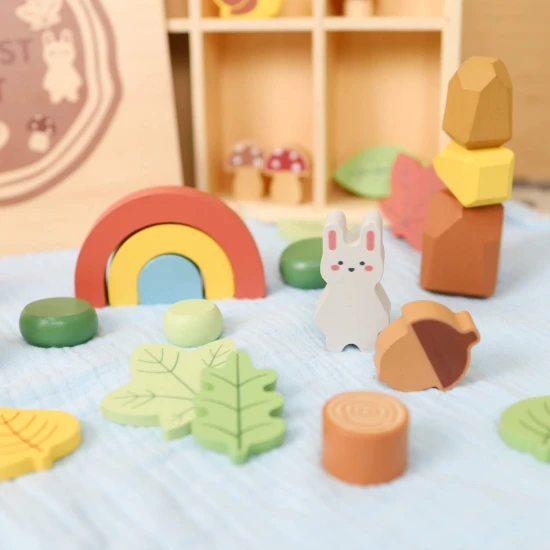 Dřevěný Hrací set Les Tooky Toy