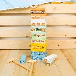 Jenga Zvířátka Pastel Jenga Zvířátka Pastel