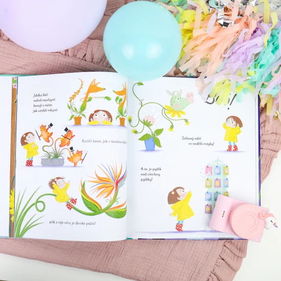 Jak si vypěstovat jednorožce. Půvabný a vtipný veršovaný příběh pro všechny milovníky zahrad, jednorožců a babiček.