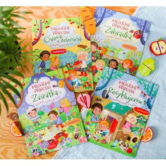 Kniha plná zajímavých aktivit a nápadů pro všechny milovníky přírody obsahuje 32 stran a více než 30 samolepek.