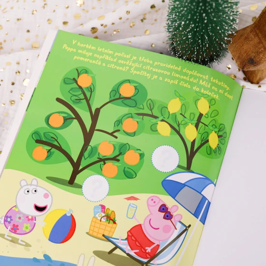 Jiri Models Peppa Pig - Vaříme a mlsáme s Peppou Samolepkový sešit Peppa Pig s recepty a voňavými samolepkami.